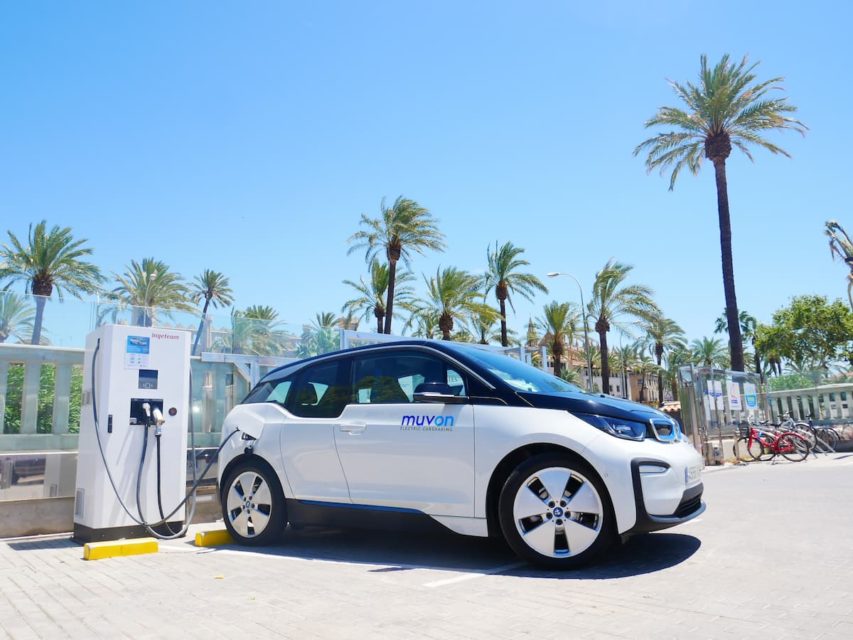 Where to charge an electric car in Mallorca — Muvon Carsharing